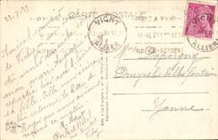 Vichy CPA Basin of the swans and the Flemings