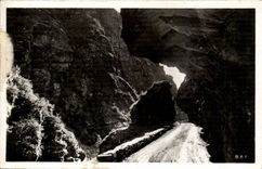 Beuil CPA die Strasse in den Kehlen von Cians