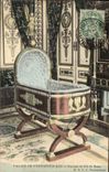 Palate of Fontainebleau CPA Berceua of king de Rome