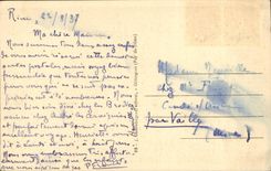 Auvergne CPA Vierge a l'oiseau de Nd du marthuret a Riom