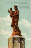 Le Puy CPA Statue colossale de Notre Dame de France d'apres Bonnassieux