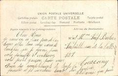 Fantasy - Woman - Happy New Year - Woman with sherr shawl - CPA