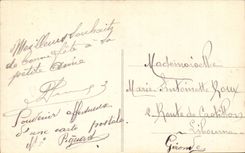 Fantasy - Woman - flowers - CPA