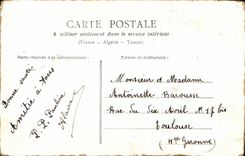 Fantaisie - Couple - Premier Rendez Vous - Le ciel est plein d'asrtres sans nombre - CPA 
