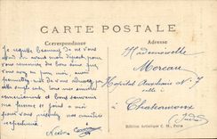 Vincennes - Fort the Seen external one of Sainte the Vault of Vicennes and a portion of Castle CPA