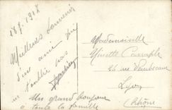 Fantasy - flower - Affection of - train - CPA