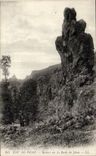 Surroundings of Vichy - Rocks on the Edges of Jolan - CPA