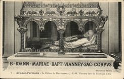 Ars on formans CPA the hunting of happy by JBM Viauney in the basilica of ars