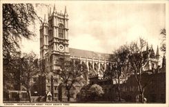 The United Kingdom London London CPA Westminster abbey from Dean' S yard