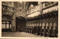 Borough CPa Eglies de Brou stalls of the chorus