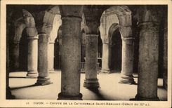Krypta Dijon-CPA der Kathedrale Saint gutartig (Anfang 11)