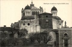 CPA Basilica and old church of Ars