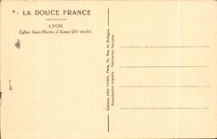 Lyon CPA Church Saint Martin d' Ainay