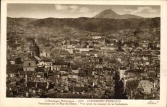 Panorama Clermont-ferrandCPA von Puy de Dome Seen von der Oberseite der Kathedrale