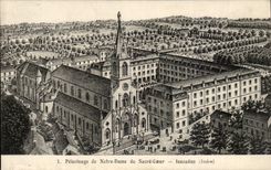 CPA Pelerinage de Notre DAme du SAcre Coeur Issoudun