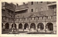Sainte Anne of auray CPA interior Court of the cloister