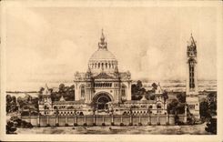 CPA die Basilika der Lisieux Ansicht des Projektes