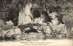 Versailles CPA the park the cave of bays of Apollo