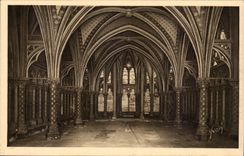 Paris CPA La sainte chapelle 