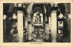 Clermont-ferrand CPA unser DME des Hafens das Untertage