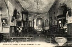 CPA Interior tomb of the cure of ars of the church