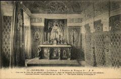 Chambord CPA Le chateau l'oratoire de Francois 1er