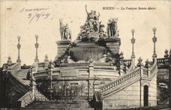 Rouen CPA the fountain Sainte Marie