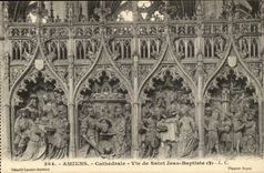 Amiens CPA Cathedral Life of Saint Jean Baptiste