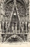 Rouen CPA Cathedral Detail of the frontage