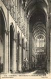 Amiens CPA Cathedral the great nave