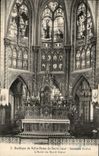 Basilique de Notre Dame du sacre coeur Issoudun CPA L'autel du sacre coeur
