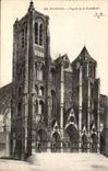 Bourges CPA Frontage of the cathedral