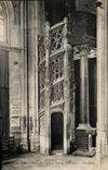 Rouen CPA the staircase of the organ of the church Saint Maclou