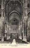 Interior Lyon CPA of the ND basilica of Fourviere Seen of Entering