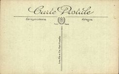 Castle of Chantilly CPA the vault