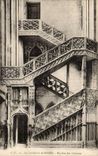 Cathedral of Rouen CPA Staircase of the Booksellers (library stairs)