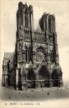 Reims CPA the cathedral