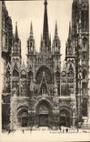 Cathedral of Rouen CPA the frontage