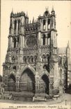 Amiens CPA the cathedral Frontage