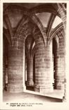 Mont Saint Michel CPA Crypt Abbey of the large pillars
