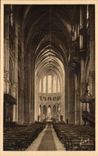 Interior Chartres CPA of the cathedral the nave and chorus