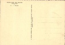 Hotel-Gott Front der Beaune-CPA