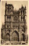 CPA Cathedral of Amiens Western Frontage
