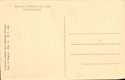 CPA Cathedral of Amiens Western Frontage