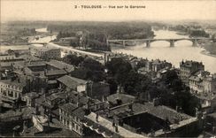 Toulouse CPA Vue sur la Garonne