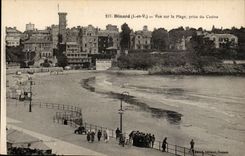 Dinard CPA Seen on the beach taken of the casino