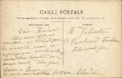 CPA Fantasy Child Gate Happiness Horseshoe Happy New Year