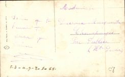 CPA Phantasie Mann 1 April mit meinen Komplimenten hat das das ich verehre (miltiaria)