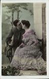 CPA Fantaisie Couple Mille baisers delicieux Nous firent entrevoir les cieux