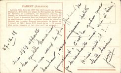 CPA Fantasy Fabert Abraham Lorrain Net has Metz 1616 junior with the French guards Montpellier Bapaume Arras Stenay Louis